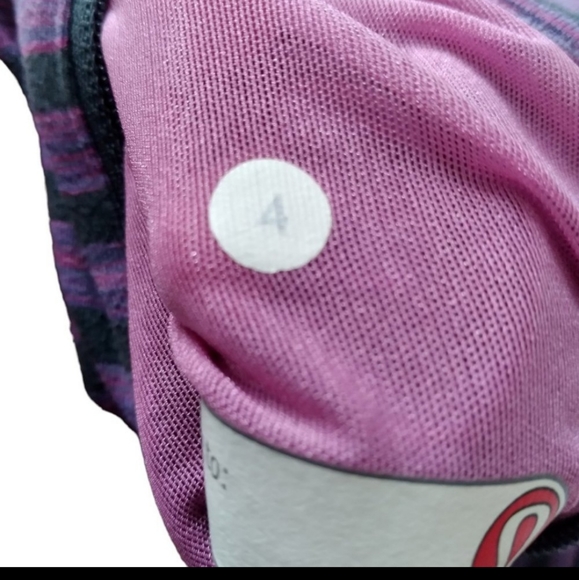 Lululemon • in stride purple + black striped jacket with hood + zipper pockets🤩 - Picture 6 of 8
